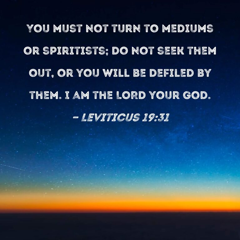 What does the Bible say about Christians consulting fortune-telling or medium?